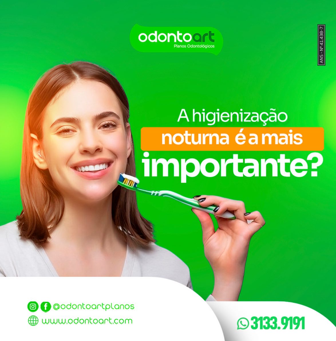 A higienização noturna é mais importante? - Odontoart - Planos ...